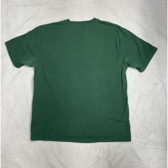 Carhartt T-Shirt Loose Fit Green Pocket Tee Short Sleeve K87 G55 Mens Size Large - Picture 8 of 8